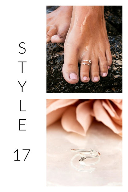 Sterling Silver Toe Rings - Tigbuls Variety Fashion