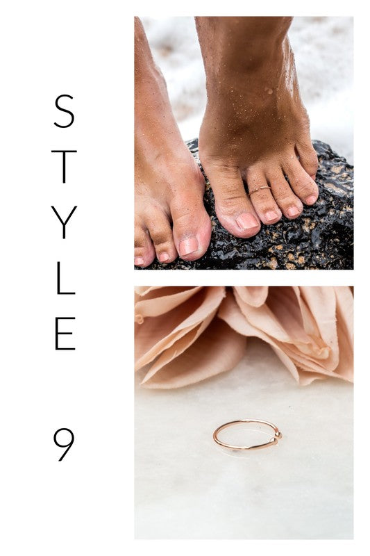 Sterling Silver Toe Rings - Tigbuls Variety Fashion