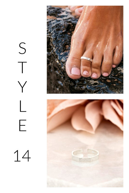 Sterling Silver Toe Rings - Tigbuls Variety Fashion