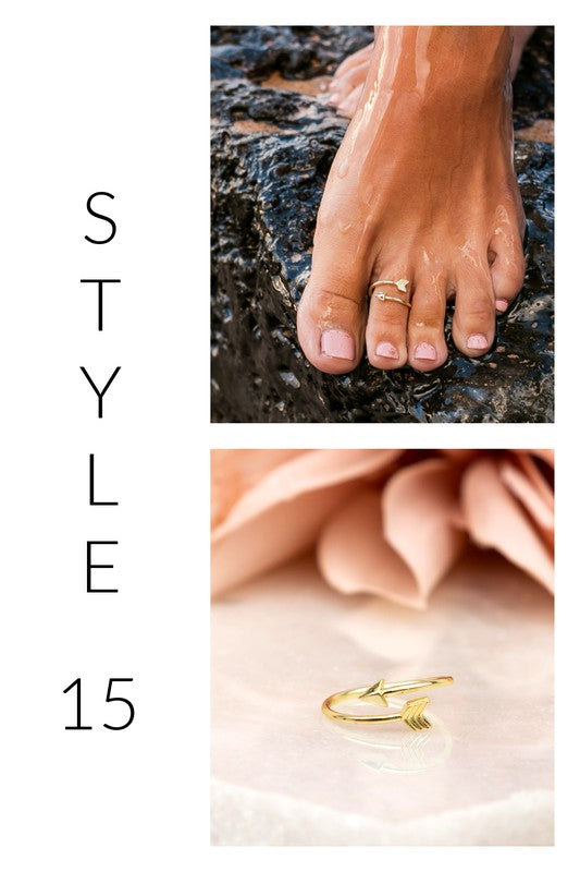 Sterling Silver Toe Rings - Tigbuls Variety Fashion