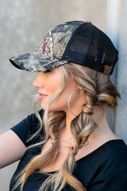 CC Mossy Oak Baseball Cap Hat - Tigbul's Variety Fashion Shop