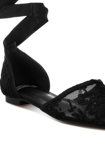 Shrami Pearl & Rhinestone Strap Flat Sandals - Tigbul's Variety Fashion Shop