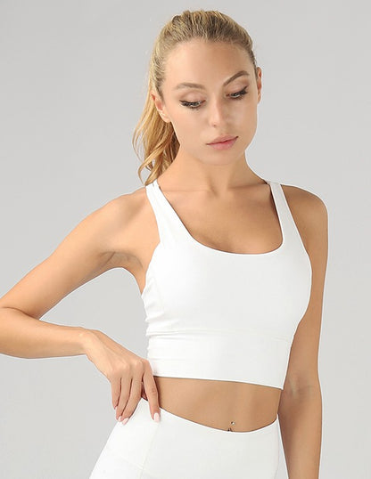 Strappy Back Active Crop Top - Tigbul's Variety Fashion Shop