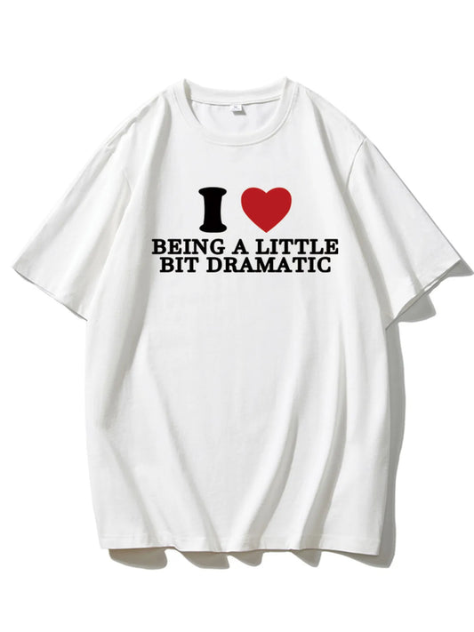 Plus Size Letter Graphic Round Neck Short Sleeve T-Shirt - Tigbul's Variety Fashion Shop