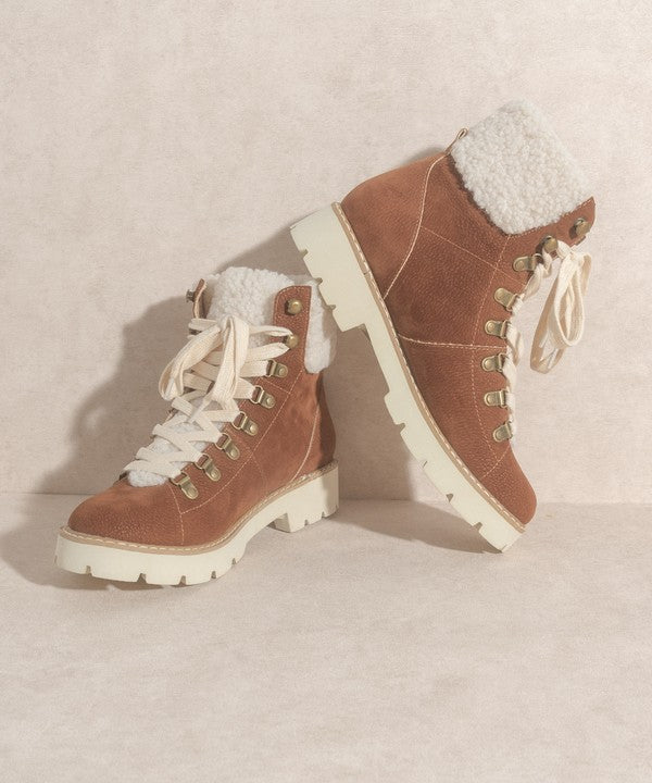 Oasis Society Aaliyah - Winter Ankle Bootie - Tigbuls Variety Fashion