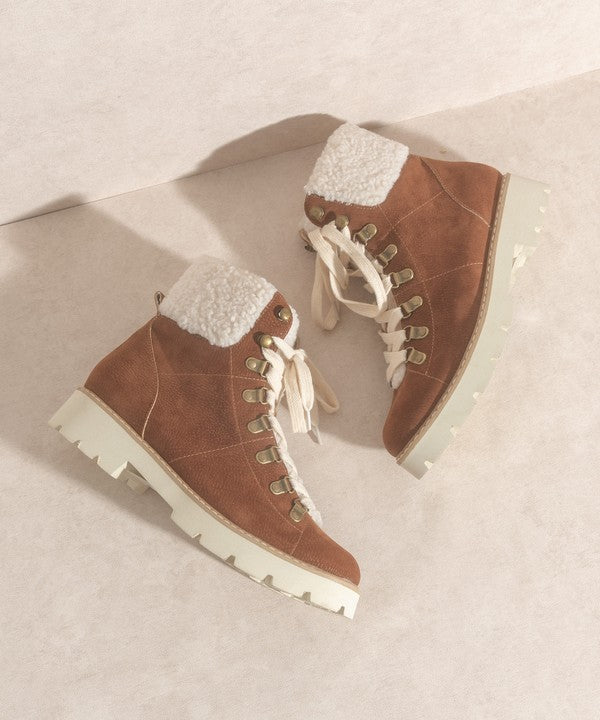 Oasis Society Aaliyah - Winter Ankle Bootie - Tigbuls Variety Fashion