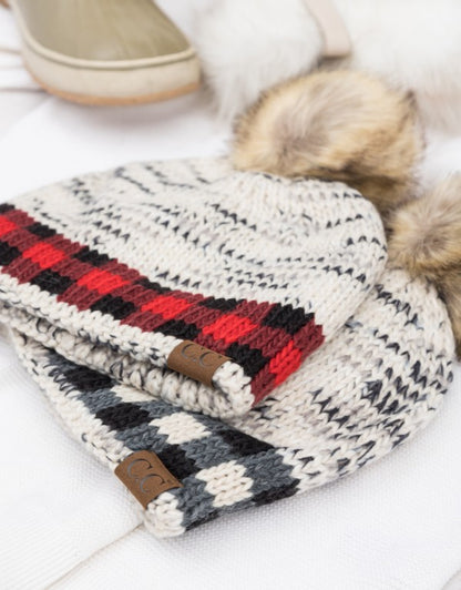 CC Buffalo Pom Beanie - Tigbul's Variety Fashion Shop