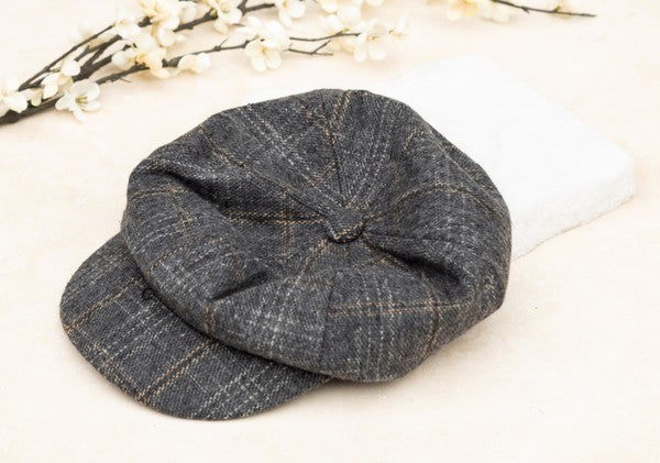 Plaid Newsboy Caps - Tigbul's Variety Fashion Shop
