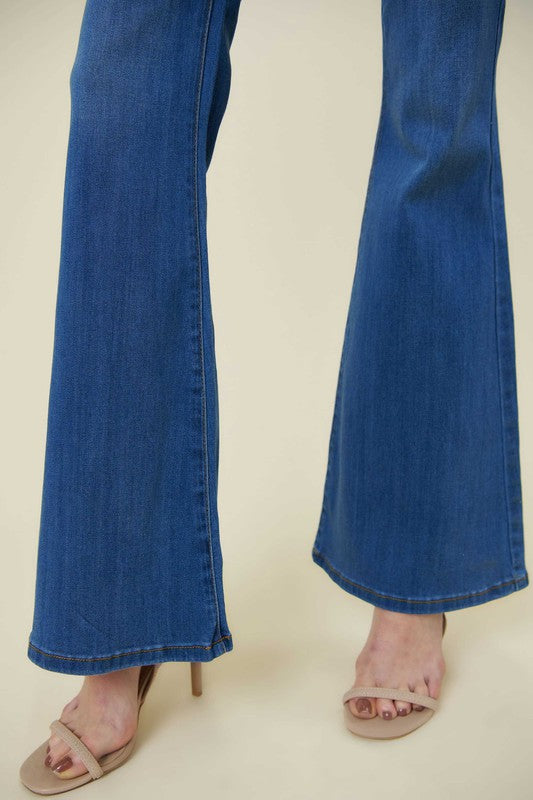 Curvy Flare Jeans - Tigbuls Variety Fashion