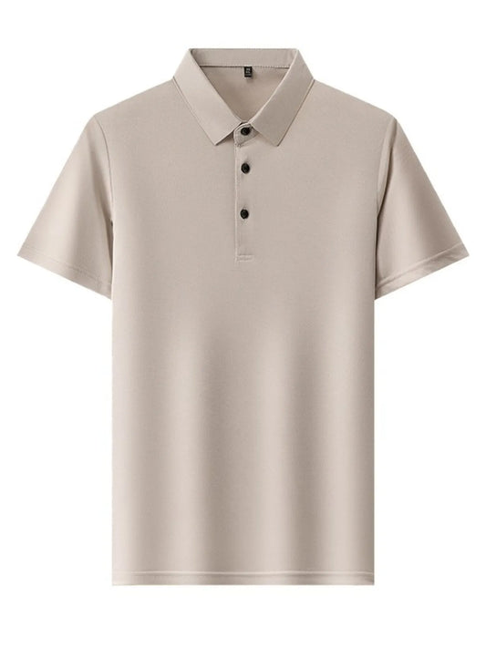 Men's Plus Size Button Detail Short Sleeve Polo - Tigbul's Variety Fashion Shop