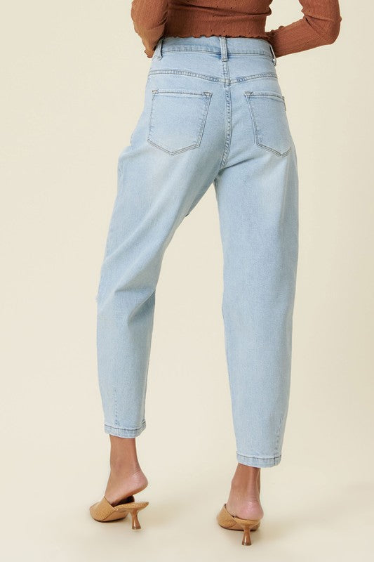 Distressed Slouchy Jeans - Tigbuls Variety Fashion