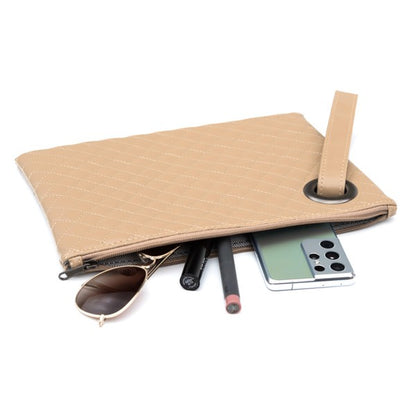 Quilted Wristlet Clutch - Tigbul's Variety Fashion Shop
