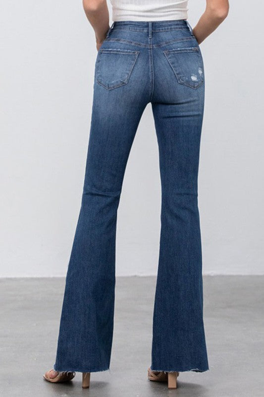 Mid Rise Flare Jeans - Tigbul's Variety Fashion Shop