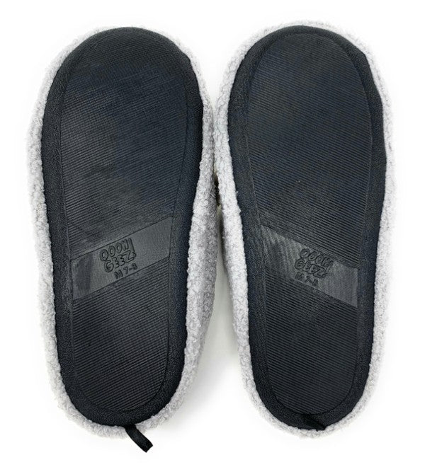 Raccoon - Women's Gray Slip On House Slippers | Tigbuls