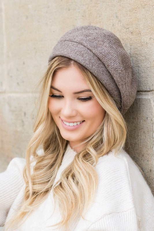 Fold Over Beret - Tigbul's Variety Fashion Shop