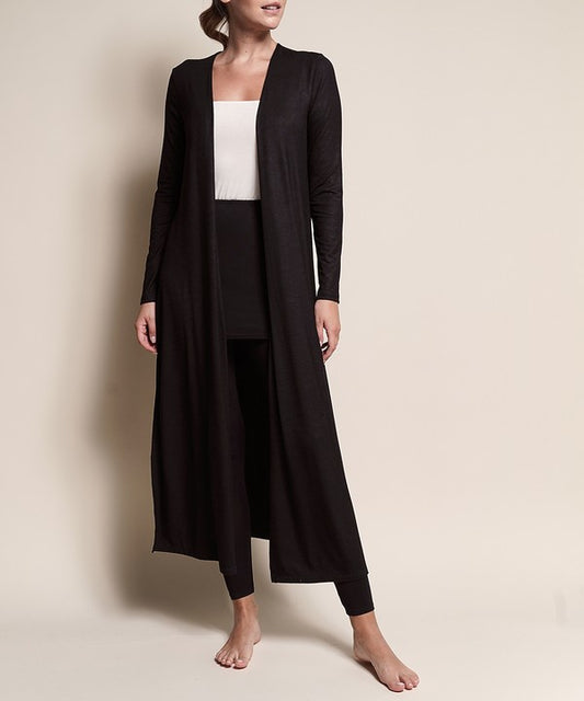 BAMBOO MAXI LONG CARDIGAN - Tigbul's Variety Fashion Shop