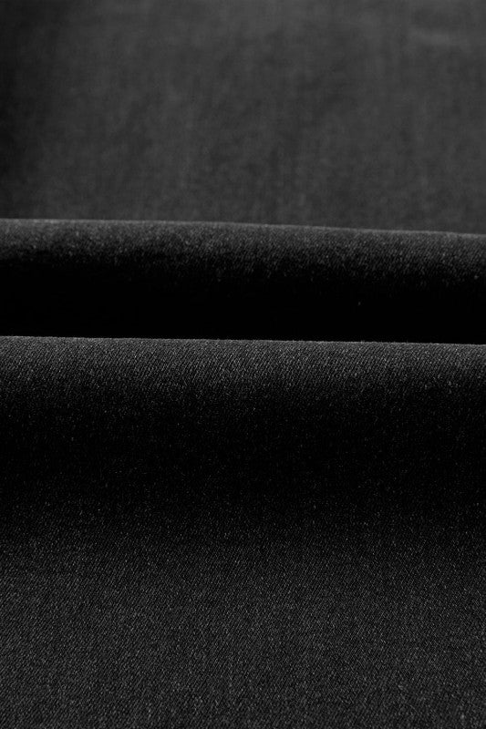 Denim Raw Hem Straight Leg Jeans - Tigbul's Variety Fashion Shop