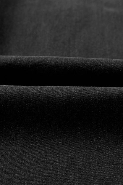 Denim Raw Hem Straight Leg Jeans - Tigbul's Variety Fashion Shop