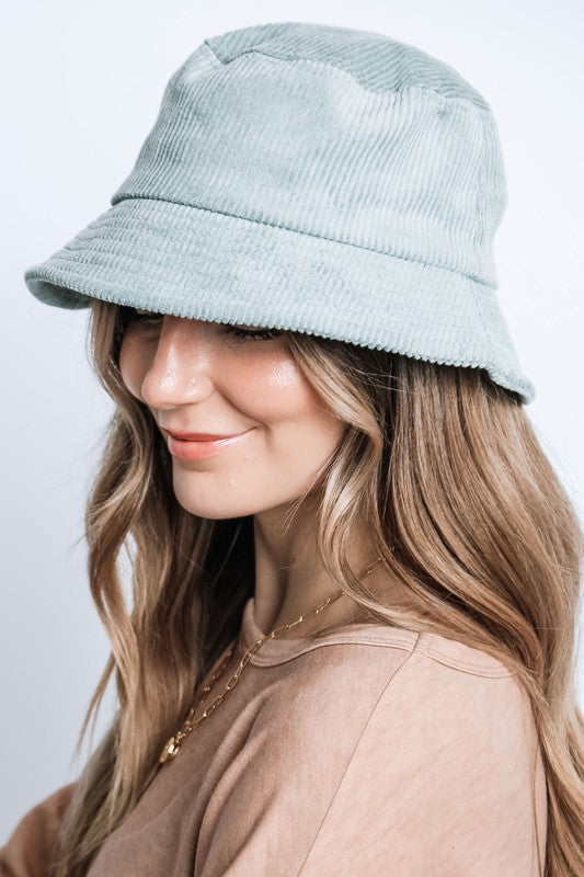 CORDUROY BUCKET HAT - Tigbuls Variety Fashion