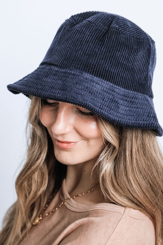 CORDUROY BUCKET HAT - Tigbuls Variety Fashion