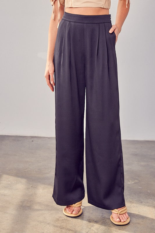 Wide Leg Pants - Tigbul's Variety Fashion Shop