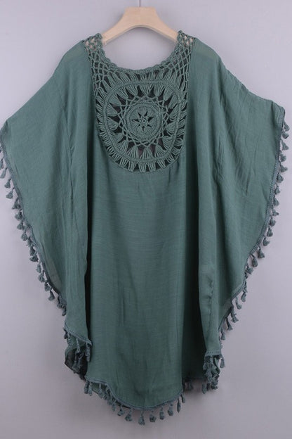 Crochet cover up - Tigbul's Variety Fashion Shop