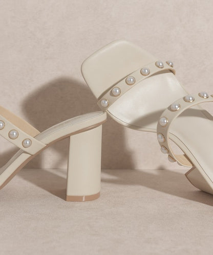 OASIS SOCIETY Victoria - Pearl Strap Heel - Tigbuls Variety Fashion