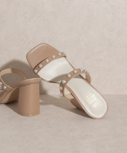 OASIS SOCIETY Victoria - Pearl Strap Heel - Tigbuls Variety Fashion