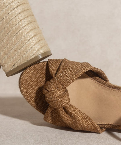OASIS SOCIETY Mackenzie - Espadrille Wedge Sandal - Tigbuls Variety Fashion