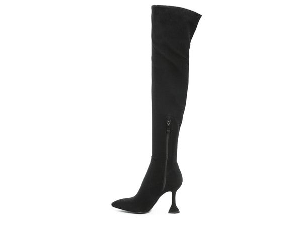 BRANDY OVER THE KNEE HIGH HEELED BOOTS - Tigbul's Variety Fashion Shop