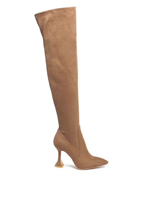 BRANDY OVER THE KNEE HIGH HEELED BOOTS - Tigbul's Variety Fashion Shop