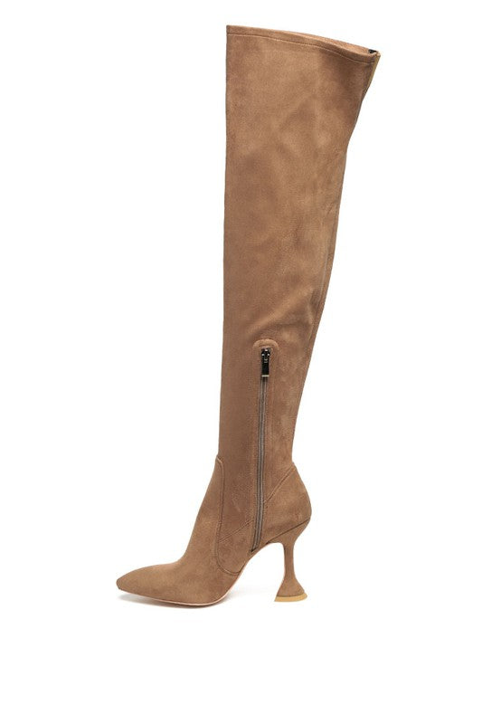 BRANDY OVER THE KNEE HIGH HEELED BOOTS - Tigbul's Variety Fashion Shop