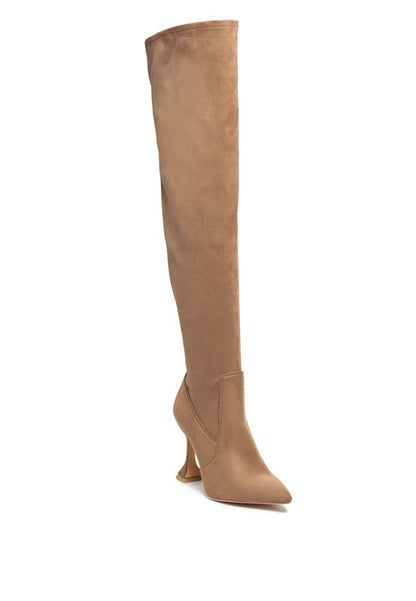 BRANDY OVER THE KNEE HIGH HEELED BOOTS - Tigbul's Variety Fashion Shop