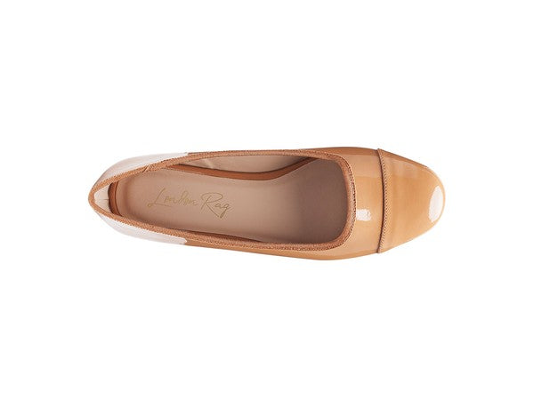 CAMELLA ROUND TOE BALLERINA FLAT SHOES - Tigbuls Variety Fashion