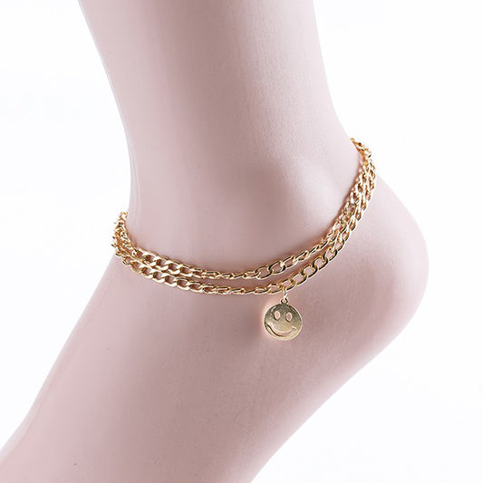 SMILE ANKLET - Tigbul's Variety Fashion Shop