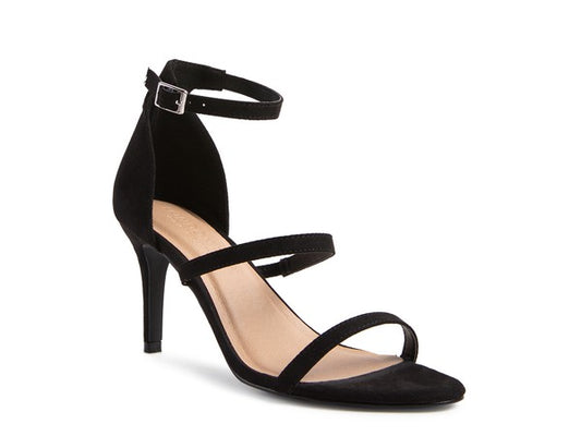 KAZAKI MID HEEL ANKLE STRAP SANDAL - Tigbul's Variety Fashion Shop