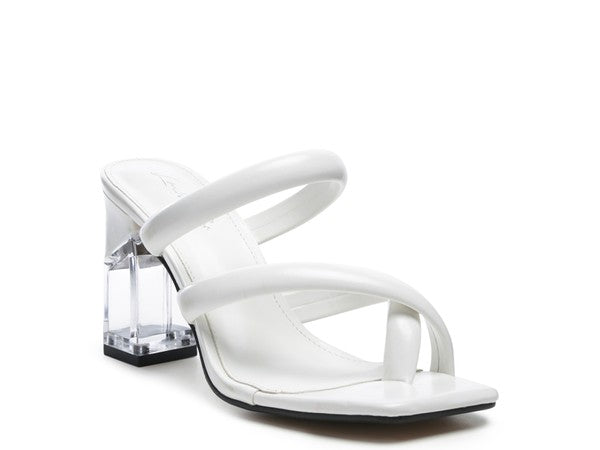ERISED Clear Heel Toe Ring Slides - Tigbuls Variety Fashion