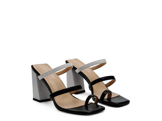 Marve Block Heel Thong Sandals - Tigbuls Variety Fashion