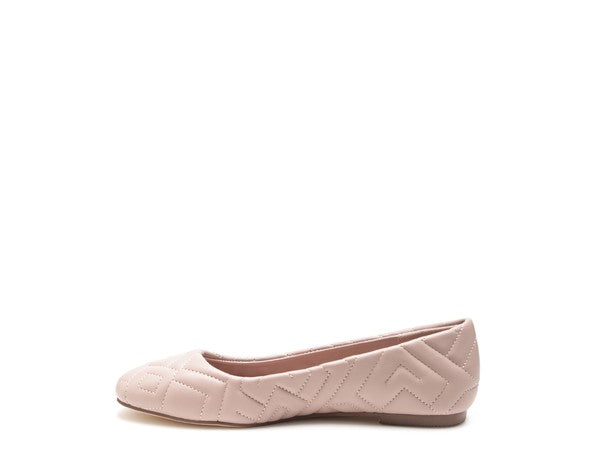 Janice Quilted Ballerina Flats - Tigbul's Variety Fashion Shop