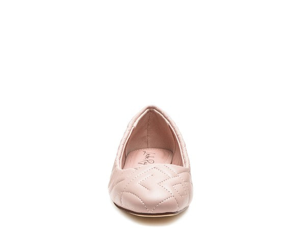 Janice Quilted Ballerina Flats - Tigbul's Variety Fashion Shop