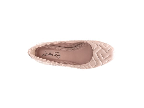 Janice Quilted Ballerina Flats - Tigbul's Variety Fashion Shop