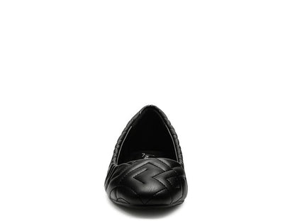 Janice Quilted Ballerina Flats - Tigbul's Variety Fashion Shop