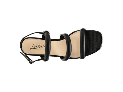 SLATER CROC SLINGBACK BLOCK SANDALS - Tigbul's Variety Fashion Shop