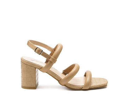 SLATER CROC SLINGBACK BLOCK SANDALS - Tigbul's Variety Fashion Shop