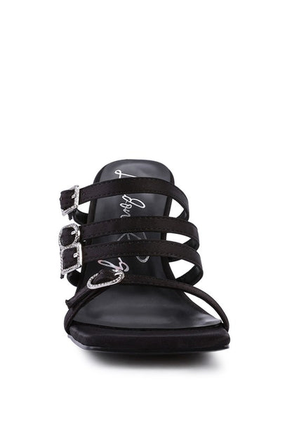 NYLE PLATFORM HEELED SANDALS - Tigbul's Variety Fashion Shop