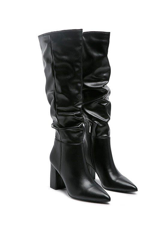 HANOI KNEE HIGH SLOUCH BOOT - Tigbuls Variety Fashion