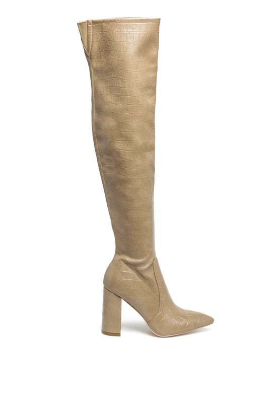 Flittle Over-the-Knee Boot - Tigbuls Variety Fashion