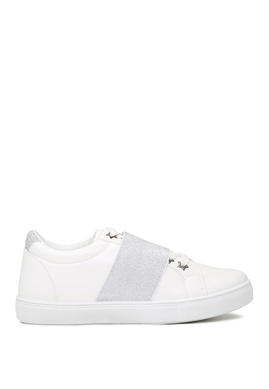 RENI SLIP-ON SNEAKERS WITH ELASTIC BY LONDON RAG - Tigbul's Variety Fashion Shop
