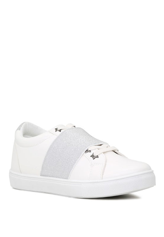RENI SLIP-ON SNEAKERS WITH ELASTIC BY LONDON RAG - Tigbul's Variety Fashion Shop