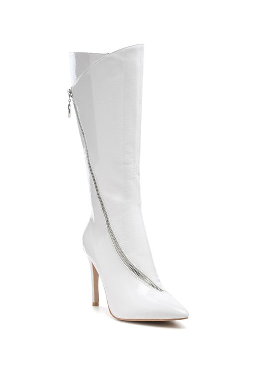 TSAROH ZIP AROUND CALF BOOT - Tigbul's Variety Fashion Shop